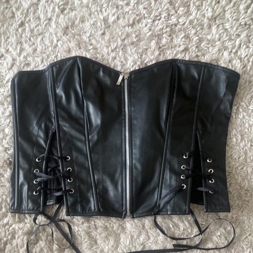 Faux leather lace - faux,