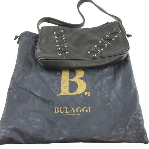 Bulaggi black faux - black, leather