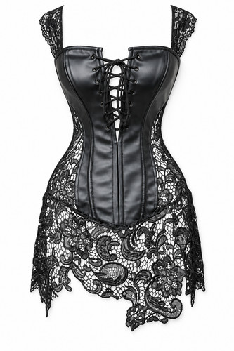 Women steampunk corset bustier - corset,
