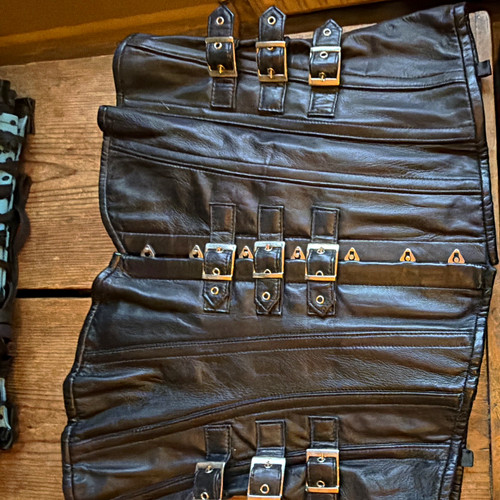 Women black faux leather - black,