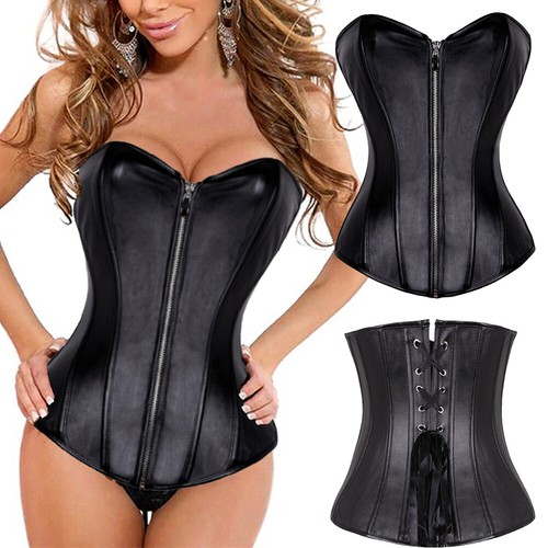 Size lady black overbust - black,
