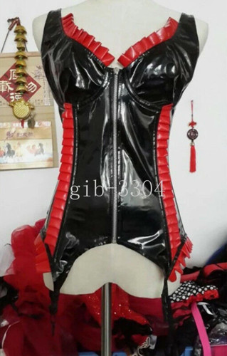 Burlesque gothic corset basque - gothic,