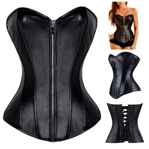 Women bustier boned corset - women's,