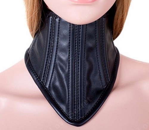 Black faux leather - pu,