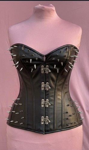 Handmade black faux leather - handmade,