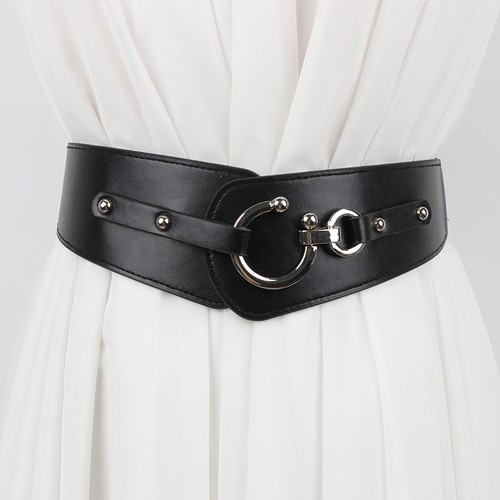 Black faux leather women - black,